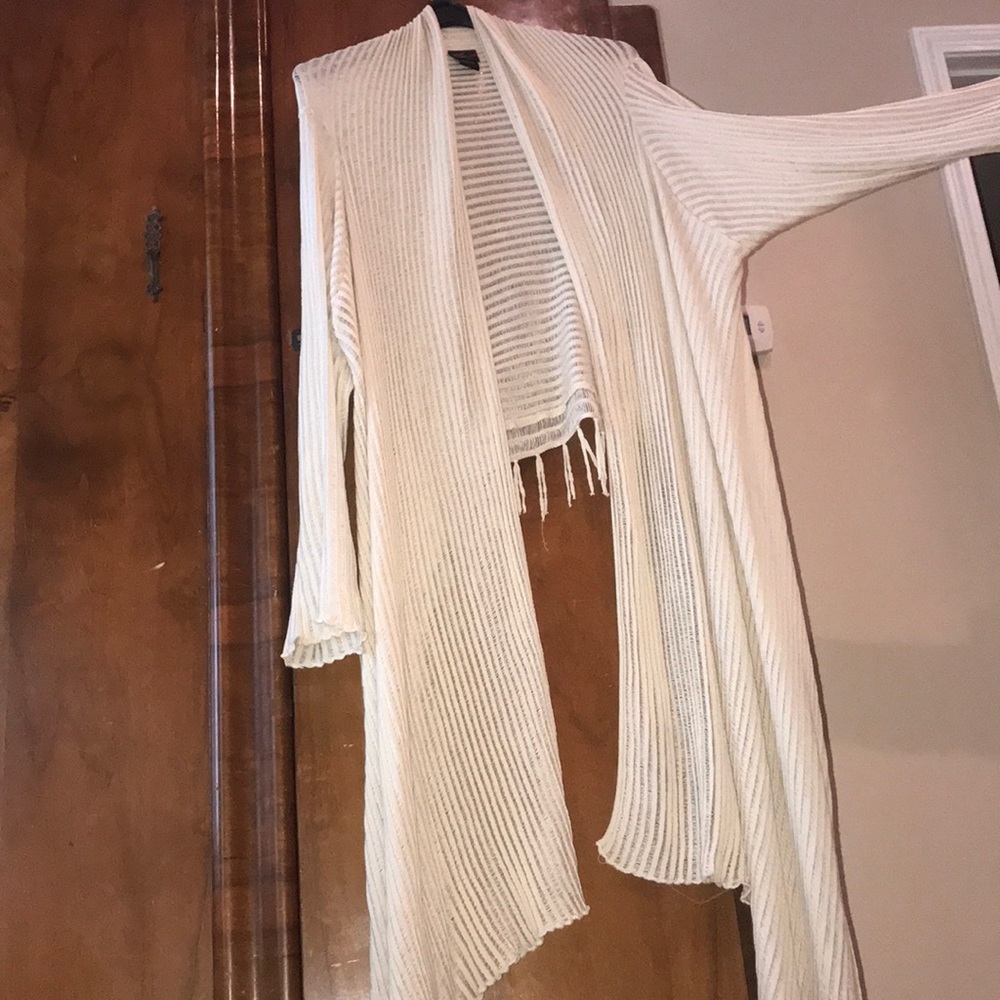 long cardigan!